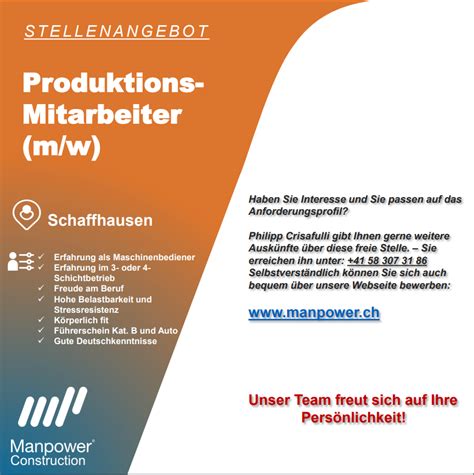 manpower schaffhausen|manpower frick.
